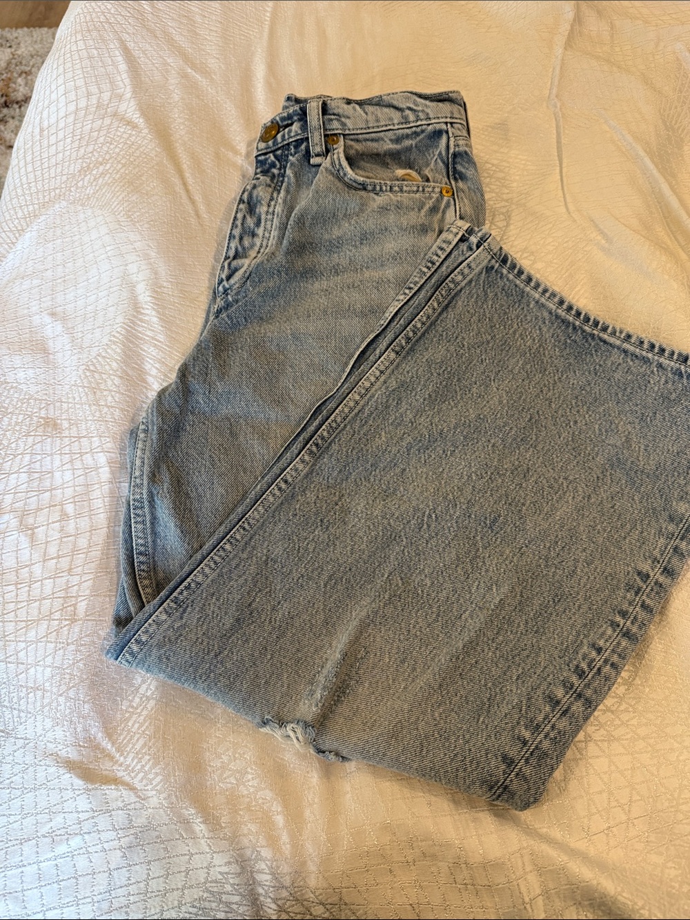rag & bone Light Blue Denim Jeans